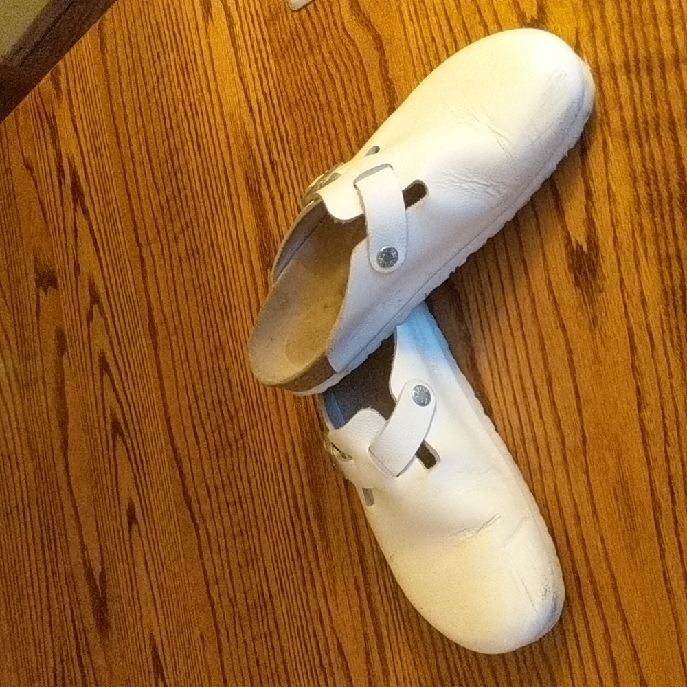 Birkenstock Leather Clog Sandals